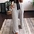 cheap Pants-Women&#039;s Culottes Wide Leg Normal Polyester Tie Dye Stripe White Light Green Fashion Mid Waist Full Length Casual Weekend Summer