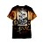 cheap Men&#039;s Clothing-Men&#039;s Unisex T shirt Tee Graphic Prints Motorcycle 3D Print Crew Neck Street Daily Short Sleeve Print Tops Casual Vintage Designer Big and Tall Brown / Summer