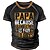 cheap T-Shirts-Men&#039;s T shirt Tee Graphic Letter 3D Print Crew Neck Casual Daily Short Sleeve Print Tops Fashion Vintage Classic Comfortable Green Black Blue / Summer