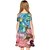 cheap Girls&#039; Dresses-Kids Little Girls&#039; Dress Floral Daily Holiday Vacation A Line Dress Print Blue Above Knee Short Sleeve Casual Cute Sweet Dresses Spring Summer Regular Fit 3-12 Years