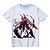 billige Cosplay til hverdagen-Inspirert av DFO Dungeon Fighter Online 100% Polyester T-skjorte Tegneserie Harajuku Graphic Kawaii Animé T-Trøye Til Herre / Dame / Par
