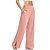 cheap Pants-Women&#039;s Culottes Wide Leg Chinos Pants Trousers Black Pink Wine Fashion Mid Waist Side Pockets Split Casual Weekend Full Length Micro-elastic Plain Comfort S M L XL XXL