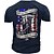 cheap T-Shirts-Men&#039;s Unisex T shirt Tee Graphic Human Letter 3D Print Crew Neck Street Daily Short Sleeve Print Tops Casual Designer Big and Tall Sports Green Black Blue / Summer