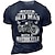 cheap T-Shirts-Graphic Motorcycle Fashion Basic Classic Men&#039;s 3D Print Funny T Shirts Old Man T Shirt Street Casual Daily T shirt Navy Blue Short Sleeve Crew Neck Shirt Summer Clothing Apparel S M L XL 2XL 3XL