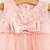 cheap Girls&#039; Dresses-Kids&#039; Girls&#039; Flower Sweet Party White Pink Solid Colored Layered Mesh Sleeveless Cotton Polyester Dress White 2-8 Years