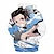 economico Costumi Cosplay per tutti i giorni-Kamado Tanjirou Felpa con cappuccio Cartone animato Manga Manga Harajuku Grafica Kawaii Felpa con cappuccio Per Da coppia Per uomo Per donna Per adulto Stampa 3D