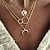 cheap Women&#039;s Jewelry-Chic &amp; Modern Women&#039;s Geometry Necklace in Gold &amp; Silver