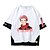 cheap Everyday Cosplay Anime Hoodies &amp; T-Shirts-Inspired by Jujutsu Kaisen Yuji Itadori 100% Polyester T-shirt Cartoon Fake two piece Harajuku Street Style Anime T-shirt For Men&#039;s / Women&#039;s / Couple&#039;s