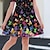 cheap Women&#039;s-Kids Little Girls&#039; Dress Butterfly Animal Daily Holiday Vacation A Line Dress Print Black Above Knee Short Sleeve Casual Cute Sweet Dresses Spring Summer Regular Fit 3-12 Years