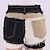cheap Pants-Women&#039;s Fashion Side Pockets Patchwork Jeans Shorts Hot Pants Short Pants Micro-elastic Weekend Streetwear Denim Color Block Mid Waist Comfort Black Blue Pink S M L XL XXL