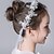 preiswerte Kinder Kopfbedeckungen-niedliche Prinzessin Hochzeit Kopfbedeckung Blume Hochzeit Haarzubehör Perle Strass Stirnband Braut Hochzeit Diademe für Blumenmädchen und Frauen