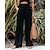 cheap Bottoms-spot! 2022 european and american spring and summer aliexpress amazon casual wide-leg cotton and linen burst loose trousers women