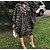 cheap Casual Dresses-Women&#039;s Knee Length Dress Shift Dress Black Gray Yellow Long Sleeve Print Leopard Stand Collar Fall Winter Elegant Casual 2022 S M L XL XXL 3XL 4XL 5XL / Cotton