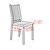 billige Bottoms-Køkken stol betræk Ensfarvet / almindelig farve Fløjl Reaktiv udskrivning Møbelovertræk