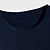 baratos T-Shirts-Homens Camiseta Gráfico Bandeiras Letra Impressão A Quente Gola Redonda Rua Casual Manga Curta Blusas Básico Moda Clássico Confortável Azul Marinha / Esportes / Verão