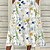 cheap Casual Dresses-Women&#039;s Casual Dress Midi Dress White Red Blue Floral Short Sleeve Summer Spring Pocket Vacation V Neck 2023 S M L XL XXL 3XL