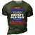 cheap T-Shirts-Men&#039;s Unisex T shirt Graphic Prints Letter 3D Print Crew Neck Street Daily Short Sleeve Print Tops Casual Designer Big and Tall Sports Black Army Green Navy Blue / Summer