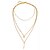 cheap Women&#039;s Jewelry-Chic &amp; Modern Women&#039;s 3 Layered Geometry Necklace