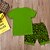 billige Tøjsæt til drenge-Børn Drenge T-shirt &amp; Shorts Tøjsæt Kortærmet 2 Dele Grøn Dinosaurus Trykt mønster Trykt mønster Normal Aktiv 2-8 år / Sommer