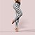 abordables Pantalons femme-Femme Collants Normal Polyester marinière Noir Casual Sport Taille médiale Cheville Yoga Fin de semaine Eté Printemps &amp; Automne