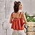 cheap Women&#039;s Tops-Women&#039;s Camisole Plain Holiday Weekend Sleeveless Camisole Tank Top Camis Square Neck Casual Streetwear Orange S