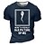 baratos Short Sleeve-Homens Camiseta Camisetas gráficas Camisetas engraçadas Gola Redonda Desenho Animado Letra Estampas Abstratas Verde Preto Azul Cinzento Cáqui Impressão 3D Manga Curta Imprimir Ao ar livre Rua Blusas