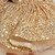 cheap Hoodies-Kids Little Girls&#039; Dress Sequin Party Performance A Line Dress Sequins Sparkle Yellow Asymmetrical Tulle Cotton Long Sleeve Princess Sweet Dresses Summer Regular Fit 3-12 Years