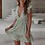 cheap Casual Dresses-Women&#039;s Party Dress Sundress Strap Dress Mini Dress Black Navy Blue Green Print Sleeveless Spring Summer Print Boho V Neck Slim Party 2023 S M L XL XXL 3XL