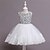 cheap Girls&#039; Dresses-Kids Little Girls&#039; Dress Solid Colored Flower Party Daily Tulle Dress Sequins Embroidered Bow Green White Yellow Knee-length Sleeveless Princess Cute Dresses Spring Summer Slim 2-8 Years