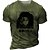 billige Cosplay til hverdagsbrug-Inspireret af Angreb på Titan levi ackerman 100% Polyester T-shirt Anime Klassisk Retro Årgang Anime T恤衫 Til Herre