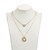 cheap Necklaces-1pc Pendant Necklace Necklace For Resin Women&#039;s Street Gift Beach White Rolo Imitation Pearl Alloy Sun / Layered Necklace / Long Necklace