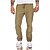 cheap Pants-Men&#039;s Linen Pants Trousers Beach Pants Solid Color Drawstring Elastic Waistband Straight Leg Full Length Party Daily Loose Fit Fashion Streetwear White Black