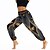 cheap Bottoms-Women&#039;s Chinos Trousers Fashion Mid Waist Print Casual Full Length Micro-elastic Graphic Comfort Black / White One-Size / Sweatpants