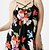 cheap Plus Size Dresses-Women&#039;s Plus Size Floral A Line Dress Print V Neck Sleeveless Basic Casual Sexy Spring Summer Daily Weekend Maxi long Dress Dress