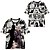 billige Cosplay til hverdagsbrug-Inspireret af Jujutsu Kaisen Gojo Satoru 100% Polyester T-shirt Anime Harajuku Grafisk Kawaii Anime T恤衫 Til Herre / Dame / Par