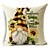 cheap Bottoms-1 pcs Polyester Pillow Cover, Leisure Floral Zipper Square Traditional Classic