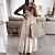 cheap Maxi Dresses-Women&#039;s Maxi long Dress A Line Dress Swing Dress White Beige Sleeveless Backless Pure Color V Neck Spring Summer Elegant Vacation 2022 S M L XL XXL 3XL
