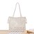 cheap Bags-Women&#039;s Straw Bag Beach Bag Straw Top Handle Bag Daily Outdoor Solid Color White Camel