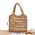 cheap Bags-Women&#039;s Straw Bag Beach Bag Sling Bags Straw Top Handle Bag Straw Bag Shoulder Bag Daily Going out Solid Color Camel White