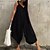 cheap Sports Athleisure-Women&#039;s Jumpsuit Side Pockets Asymmetric Hem Print Solid Color Sport Athleisure Sleeveless Top Beach Breathable Soft Comfortable Casual Holiday