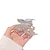 cheap Rings-1pc Women&#039;s Girls&#039; Hair Clip Hair Claws For Classic Butterfly Plastic Imitation Diamond Alloy 1 2 3