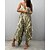 cheap Sports Athleisure-Women&#039;s Jumpsuit Side Pockets Asymmetric Hem Print Sport Athleisure Sleeveless Top Beach Breathable Soft Comfortable Casual Holiday