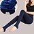 billige Graphic Chic-fleeceforede leggings for damer varme vinterleggings i full lengde stretchy mid midje daglig svart rød s m høst&amp;amp; vinter
