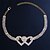 cheap Women&#039;s Jewelry-Women&#039;s Rhinestone Heart Anklet for Weddings Parties