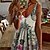 cheap Casual Dresses-Women&#039;s Short Mini Dress Shift Dress Casual Dress Beige Sleeveless Print Floral Spaghetti Strap Spring Summer Casual Vacation 2022 S M L XL XXL 3XL