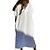 abordables Vestidos de Playa-Mujer Bañadores Tapadera Vestido de playa Normal Traje de baño Color puro Protección UV Blanco Escote en V Trajes de baño Vacaciones Boho nuevo