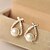 preiswerte Modische Ohrringe-1 Paar Ohrstecker Ohrring For Perlen Damen Mädchen Perlen Aleación