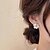 cheap Earrings-1 Pair Stud Earrings Women&#039;s Wedding Sport Engagement Classic Plastics Fashion