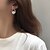 preiswerte Modische Ohrringe-1 Paar Ohrstecker Ohrring For Perlen Damen Mädchen Perlen Aleación