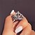cheap Rings-1pc Ring For Cubic Zirconia Women&#039;s Street Gift Daily Clear Geometrical Zircon Alloy Crown